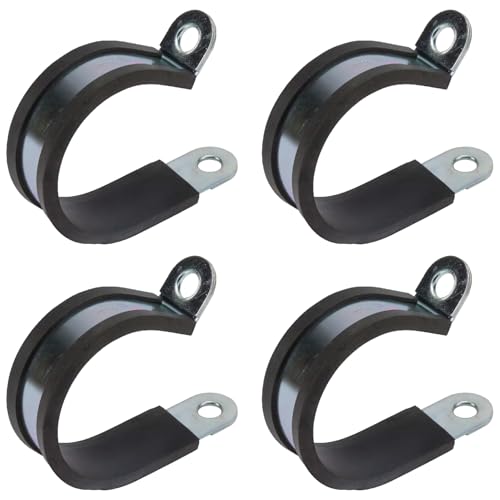 cyclingcolors 4x Rohrschellen Kabelschellen Gummi Metallschellen Schlauchschellen für Schlauch Kabel Draht Rohrmontage Baumarktware, 45mm cyclingcolors 4x Rohrschellen Kabelschellen Gummi Metallschellen Schlauchschellen für Schlauch Kabel Draht Rohrmontage Baumarktware, 45mm von cyclingcolors