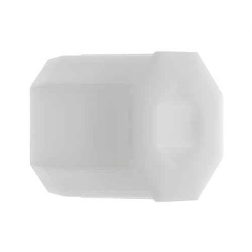 cyclingcolors 8-Kant Rollladenrohr Endkappe Fenster Kunststoffauslass, für 40 mm 8-Kant Rohr 18 mm 6-Kant Auslass von cyclingcolors
