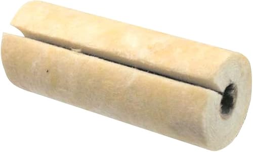 cyclingcolors Auspuffwolle Schalldämpfer Dämmwolle Steinwolle Ø60x170MM motorrad moped mofa roller Endschalldämpfer von cyclingcolors