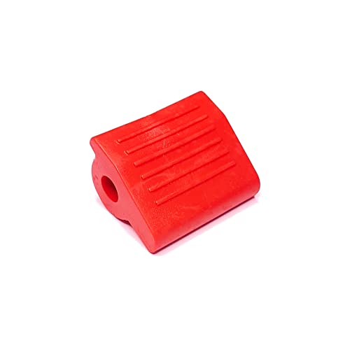 cyclingcolors Motorrad Schalthebelgummi Schalpedal Schaltmoped 40 mm Schutz Gummi Moped Pedal (Rot) von cyclingcolors