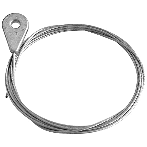 cyclingcolors Rasenmäher bowdenzug seilzug antrieb kabel Ösenkopf 6,5 mm kopfe nippel stahl gaszug zug innenzug traktor von cyclingcolors