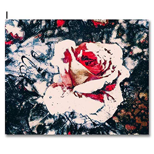 cyongshan Leinwand Kunst Wandmalerei Kunst 3D-Druck Malerei Bild Dekorative Kunst 5 Stück Moderne Mikro-SpraySegelboot Sonnenuntergang Poster Foto Wohnzimmer Schlafzimmer Dekoration40 x22 von cyongshan