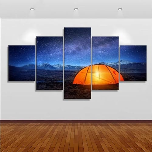 cyongshan Leinwand Kunst Wandmalerei Kunst 3D-Druck Malerei Bild Dekorative Kunst 5 Stück Moderne Mikro-SpraySternenhimmel Naturlandschaft Poster Foto Wohnzimmer Schlafzimmer Dekoration40 x22 cyongshan Leinwand Kunst Wandmalerei Kunst 3D-Druck Malerei Bild Dekorative Kunst 5 Stück Moderne Mikro-SpraySternenhimmel Naturlandschaft Poster Foto Wohnzimmer Schlafzimmer Dekoration40 x22 von cyongshan