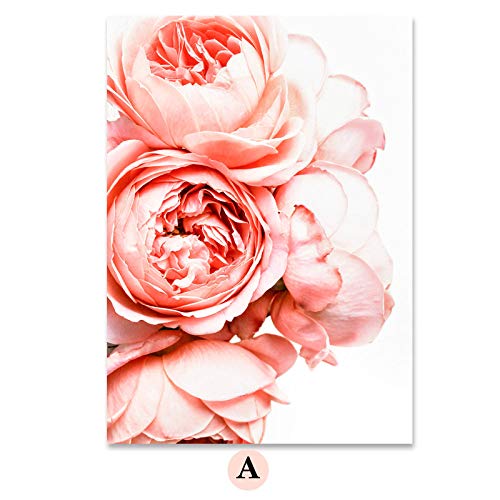 cyongshan Leinwand Kunst Wandmalerei Kunst 3D-Druck Malerei Bild Dekorative Kunst 5 Stück Moderne Mikro-SprayÜber die Berge Blumen Poster Foto Wohnzimmer Schlafzimmer Dekoration40 x22 von cyongshan