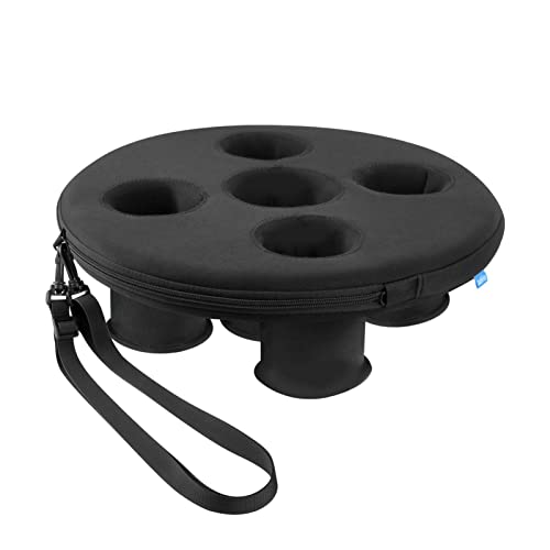 cypreason Schwimmender Getränkehalter - Getränkeschwimmer mit 5 Löchern - Schwimmendes Tablett für Poolpartys, Spa, Whirlpools, Schwimmbecken, Poolzubehör cypreason Schwimmender Getränkehalter - Getränkeschwimmer mit 5 Löchern - Schwimmendes Tablett für Poolpartys, Spa, Whirlpools, Schwimmbecken, Poolzubehör von cypreason