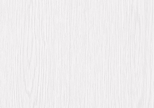 Alkor Klebefolie Whitewood Holz-Optik selbstklebende Folie wasserdicht realistische Deko für Möbel, Tisch, Schrank, Tür, Küchenfronten Möbelfolie Dekofolie Tapete 45 cm x 2 m von d-c-fix
