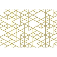 D-c-table® Tischset Rio Eske 44 x 29 cm, gold Tischset von d-c-fix