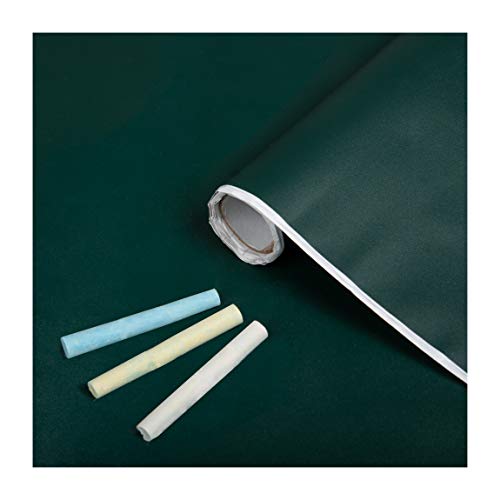 d-c-fix Tafelfolie selbstklebend grün 90 cm x 1,5 m mit Kreide - Tafel Folie abwischbar Kreidefolie Klebefolie zum Beschriften für Küche, Kühlschrank, Kinderzimmer, Büro von d-c-fix