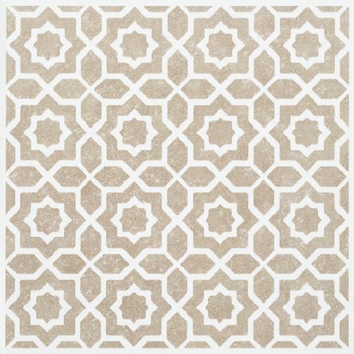 d-c-fix 6er Set Fliesenaufkleber Wand 15x15 cm Lina beige - praktische Klebefliesen für Küche, Bad & Küchenrückwand - selbstklebende Wandfliesen Fliesen Aufkleber Klebefolie Fliesenfolie von d-c-fix