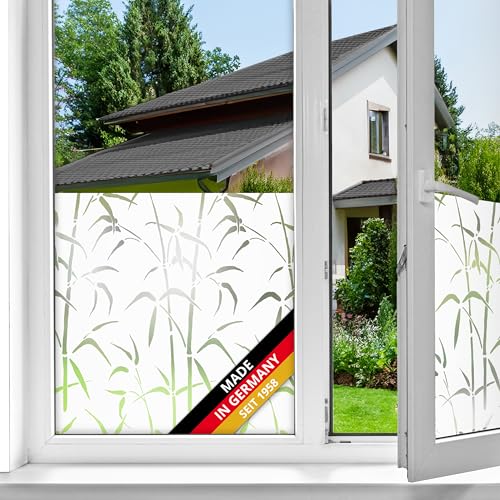 d-c-fix Fensterfolie Bamboo Bambus statisch selbsthaftend 67,5 cm x 1,5 m - blickdichte Sichtschutzfolie mit UV-Schutz - Sichtschutz für Fenster Folie Milchglasfolie Klebefolie Muster Motiv d-c-fix Fensterfolie Bamboo Bambus statisch selbsthaftend 67,5 cm x 1,5 m - blickdichte Sichtschutzfolie mit UV-Schutz - Sichtschutz für Fenster Folie Milchglasfolie Klebefolie Muster Motiv von d-c-fix