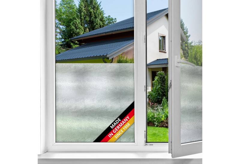 d-c-fix Fensterfolie 6,66€/qm Sichtschutzfolie selbsthaftend Motiv Deko Folie Fenster innen, Glatt oder strukturiert, 15m Rolle - Rückstandslos entfernbar & wiederverwendbar von d-c-fix