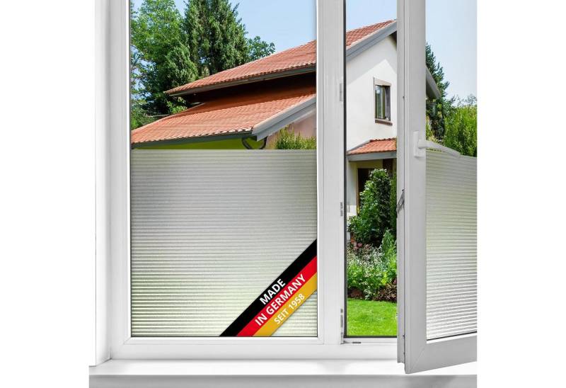 d-c-fix Fensterfolie 6,66€/qm Sichtschutzfolie selbsthaftend Motiv Deko Folie Fenster innen, Glatt oder strukturiert, 15m Rolle - Rückstandslos entfernbar & wiederverwendbar von d-c-fix