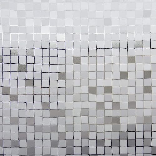 d-c-fix Fensterfolie statisch haftend - Glasfolie Sichtschutz UV-Schutz Dekofolie Designfolie blickdicht Küche Bad Büro Fenster Trennwand Tisch - static window stripes Globe 45 cm x 2m von d-c-fix