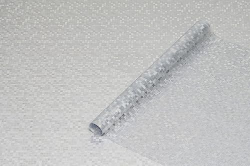 d-c-fix Fensterfolie statisch haftend - Glasfolie Sichtschutz UV-Schutz Dekofolie Designfolie blickdicht Küche Bad Büro Fenster Trennwand Tisch - static window stripes Sunrise 30 cm x 2m von d-c-fix