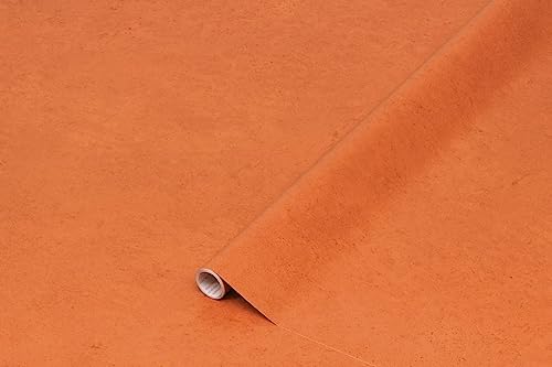 d-c-fix Möbel-Klebefolie Clay Orange 45 cm x 2 m - Möbelfolie selbstklebende Deko-Folie für Tisch, Bad, Küche, Schrank Dekorfolie wasserfest Terracotta d-c-fix Möbel-Klebefolie Clay Orange 45 cm x 2 m - Möbelfolie selbstklebende Deko-Folie für Tisch, Bad, Küche, Schrank Dekorfolie wasserfest Terracotta von d-c-fix