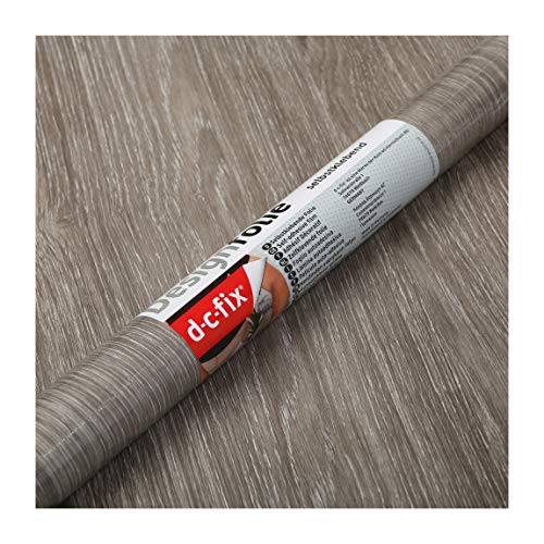 d-c-fix Klebefolie Folie Selbstklebefolie 200x45 cm Holzdekor Holzoptik Holzdesign Holz (Eiche Sheffield perlgrau) von d-c-fix