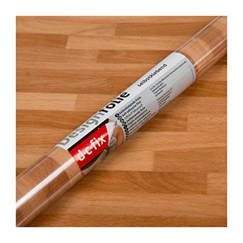 d-c-fix Klebefolie Folie Selbstklebefolie Butcherblock mittel 45 cm Holzdekor Holzoptik Holzdesign von d-c-fix