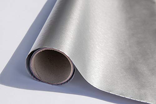 d-c-fix Klebefolie Metallic Schliff silber selbstklebende Folie wasserdicht realistische Deko für Möbel, Tisch, Schrank, Tür, Küchenfronten Möbelfolie Dekofolie Tapete 67,5 cm x 1,5 m d-c-fix Klebefolie Metallic Schliff silber selbstklebende Folie wasserdicht realistische Deko für Möbel, Tisch, Schrank, Tür, Küchenfronten Möbelfolie Dekofolie Tapete 67,5 cm x 1,5 m von d-c-fix