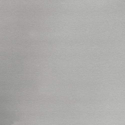 d-c-fix Klebefolie Metallic brush silber selbstklebende Folie wasserdicht realistische Deko für Möbel, Tisch, Schrank, Tür, Küchenfronten Möbelfolie Dekofolie Tapete 67,5 cm x 1,5 m von d-c-fix