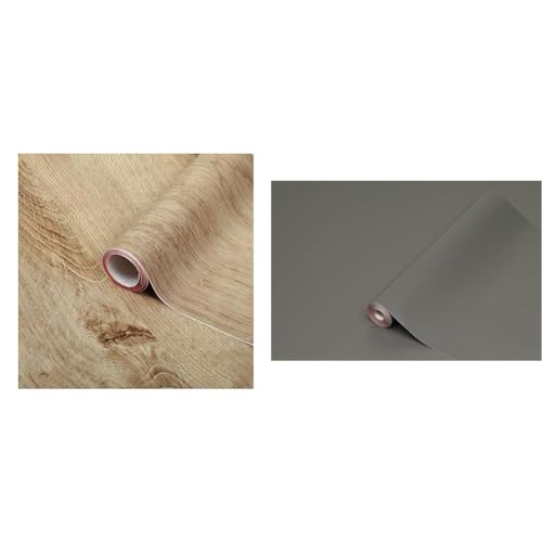 d-c-fix Klebefolie Ribbeck Oak Holz-Optik Selbstklebende Folie & Klebefolie Uni seidenmatt anthrazit Selbstklebende Folie wasserdicht realistische Deko für Möbel d-c-fix Klebefolie Ribbeck Oak Holz-Optik Selbstklebende Folie & Klebefolie Uni seidenmatt anthrazit Selbstklebende Folie wasserdicht realistische Deko für Möbel von d-c-fix