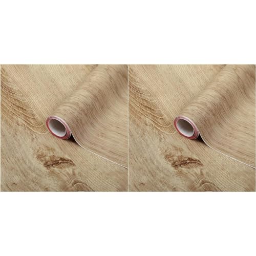 d-c-fix Klebefolie Ribbeck Oak Holz-Optik selbstklebende Folie & Klebefolie Ribbeck Oak Holz-Optik selbstklebende Folie wasserdicht realistische Deko für Möbel von d-c-fix