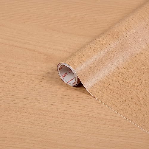 d-c-fix Möbel-Klebefolie Tirolbuche Holz-Optik 45 cm x 2 m - Möbelfolie selbstklebende Deko-Folie Küche Tisch Schrank Fensterbank Küchenfronten Schrankfolie Tischfolie Holzfolie Buche braun von d-c-fix