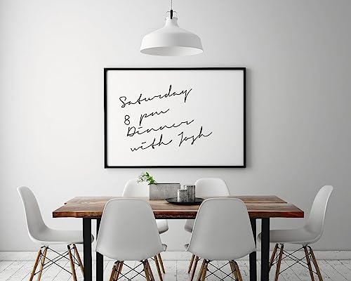 d-c-fix Whiteboard Folie selbstklebend - Tafelfolie weiß abwischbar, zum Beschriften & Aufhängen für Kinder, Küche, Kühlschrank, Büro - 60 cm x 1,2 cm von d-c-fix