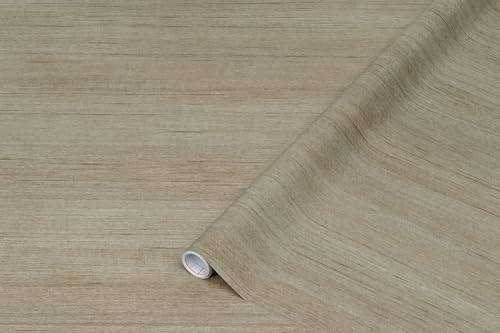 d-c-fix Möbel-Klebefolie Tira Wood greige Holz-Optik 45 cm x 2 m - Möbelfolie selbstklebende Deko-Folie Küche Tisch Schrank Fensterbank Küchenfronten Schrankfolie Tischfolie von d-c-fix