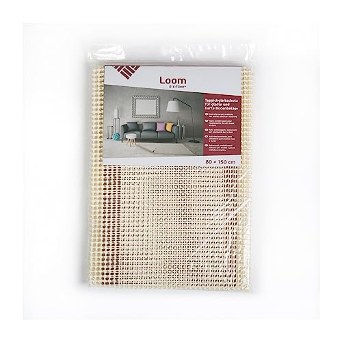 d-c-fix Loom Antirutschmatte für Teppich - für glatte & harte Böden - atmungsaktive & wasserbeständige Antirutsch-Unterlage rutschfest Teppichstopper Anti-Rutsch Stop 120 cm x 1,8 m von d-c-fix
