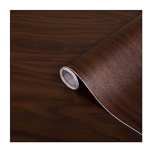 d-c-fix Möbel-Klebefolie Apfelbirke Schokolade Holz-Optik 67,5 cm x 2 m - Möbelfolie selbstklebend Deko-Folie Küche Schrank Fensterbank Küchenfront Schrankfolie Tisch Holzfolie Birke dunkelbraun von d-c-fix
