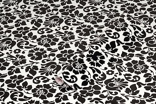 d-c-fix Möbel-Klebefolie Barock Schwarz Weiß 45 cm x 2 m - Möbelfolie selbstklebende Deko-Folie Schrank Küche Bad Dekorfolie Blumen-Muster Ranken Ornamente Vintage Landhaus-Stil d-c-fix Möbel-Klebefolie Barock Schwarz Weiß 45 cm x 2 m - Möbelfolie selbstklebende Deko-Folie Schrank Küche Bad Dekorfolie Blumen-Muster Ranken Ornamente Vintage Landhaus-Stil von d-c-fix