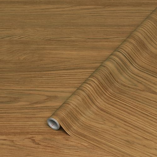 d-c-fix selbstklebende Bodenfliesen – Grey Wood Holz-Optik (11er Pack, 30x30cm) – qualitative PVC-Klebefliesen – leicht zu reinigen & individuell anpassbar von d-c-fix