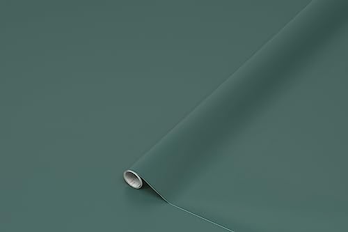 d-c-fix Möbel-Klebefolie Mallard Green matt 45 cm x 2 m - Möbelfolie selbstklebend Küchenfolie Folierung Küchen-Schrank Deko-Folie Tisch Tischfolie Fensterbank Küchenfronten dunkel-grün modern von d-c-fix