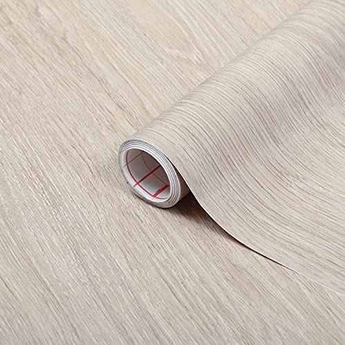 d-c-fix Möbel-Klebefolie Santana Oak Kalk Holz-Optik 45 cm x 2 m - Möbelfolie selbstklebend Deko-Folie Küchen-Schrank Fensterbank Küchenfronten Schrankfolie Tisch-Folie Holzfolie Eiche braun von d-c-fix