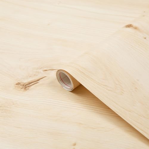 d-c-fix Möbel-Klebefolie Scandinavian Oak Holz-Optik 67,5 cm x 2 m - Möbelfolie selbstklebend Deko-Folie Küchen-Schrank Fensterbank Küchenfronten Schrankfolie Tisch Holzfolie Eiche hell hellbraun von d-c-fix