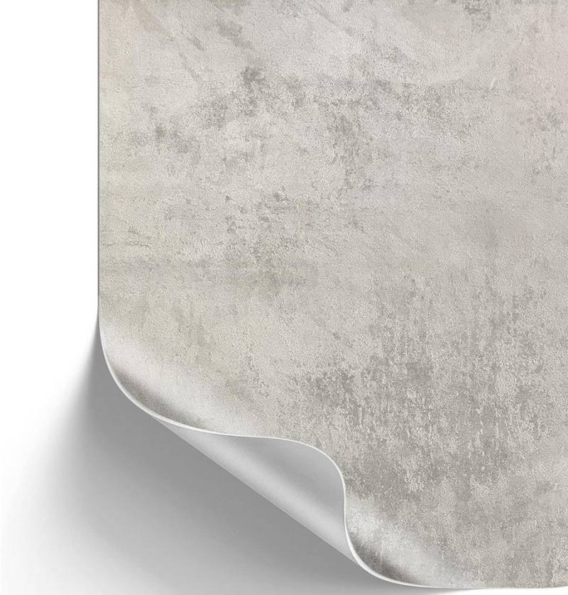 d-c-fix Möbelfolie 10€/qm selbstklebende Folie Beton Klebefolie Küche Möbel Deko, Designfolie - Feucht abwischbar & rückstandslos entfernbar von d-c-fix