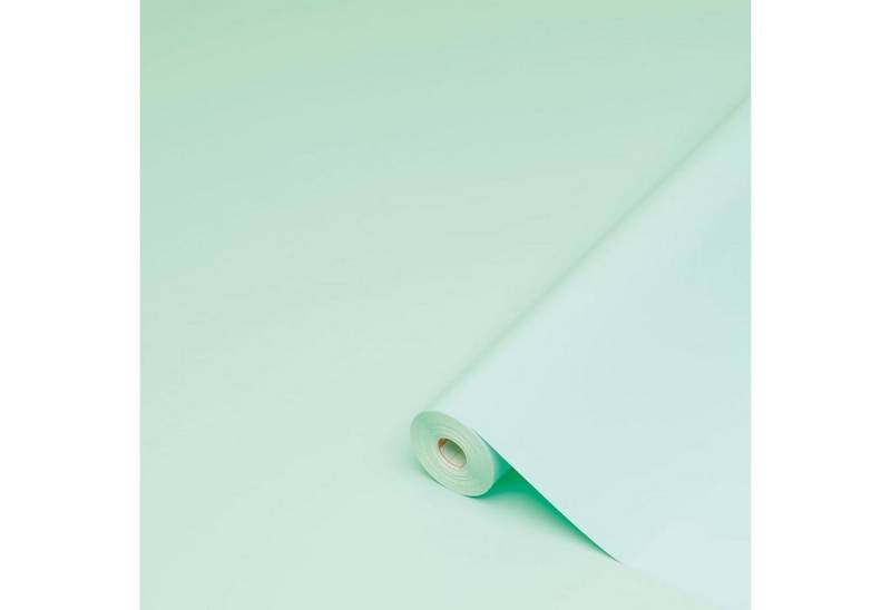 d-c-fix Möbelfolie 10€/qm Dekofolie selbstklebend Uni Lack Mint Klebefolie Möbel Küche, Designfolie 200 x 45cm - Zuschneidbar & rückstandslos entfernbar von d-c-fix