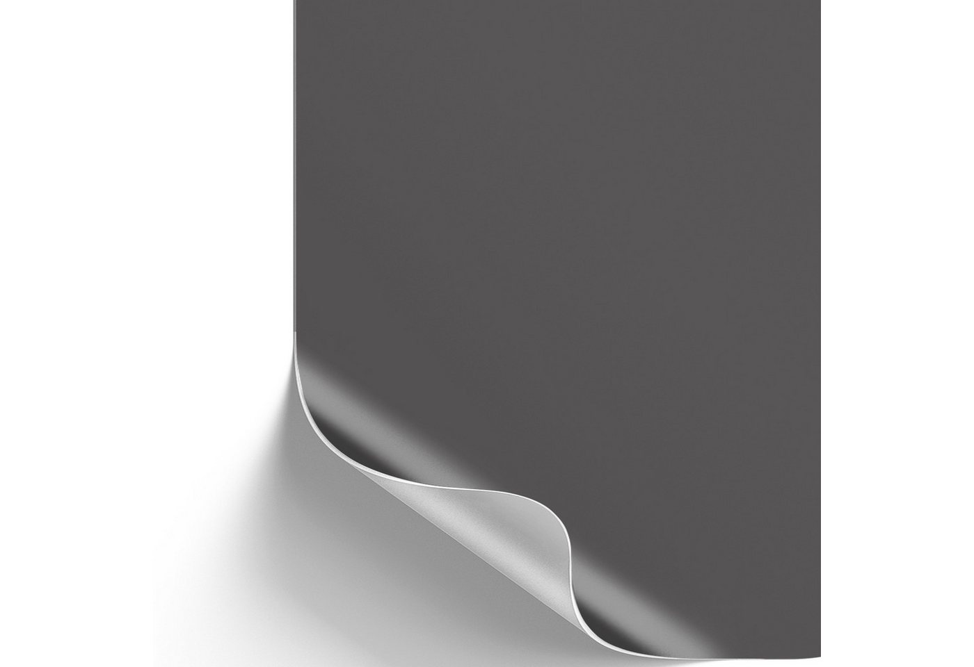 d-c-fix Möbelfolie 10€/qm selbstklebende Dekofolie anthrazit matt Klebefolie Möbel Küche, Designfolie - Zuschneidbar, abwaschbar & rückstandslos entfernbar von d-c-fix