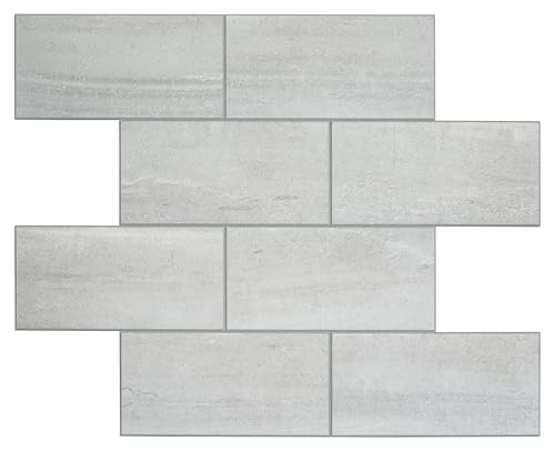 d-c-fix selbstklebende Bodenfliesen – Grey Wood Holz-Optik (11er Pack, 30x30cm) – qualitative PVC-Klebefliesen – leicht zu reinigen & individuell anpassbar von d-c-fix