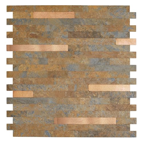 d-c-fix Premium Wandfliese Slate 29,7 x 29,2 cm - Klebefliese für Küche, Bad & Küchenrückwand - selbstklebender Fliesenaufkleber Wand Fliese Aufkleber Fliesenfolie d-c-fix Premium Wandfliese Slate 29,7 x 29,2 cm - Klebefliese für Küche, Bad & Küchenrückwand - selbstklebender Fliesenaufkleber Wand Fliese Aufkleber Fliesenfolie von d-c-fix