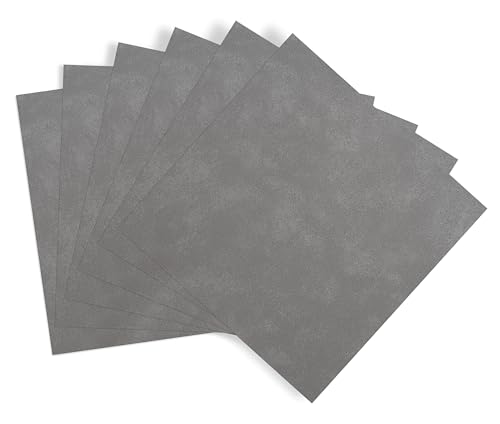 d-c-fix Fliesenaufkleber Wand – 6er Set (15x15 cm) - Dark Grey - Klebefliesen für Küche, Bad & Küchenrückwand – selbstklebend & wasserdicht von d-c-fix