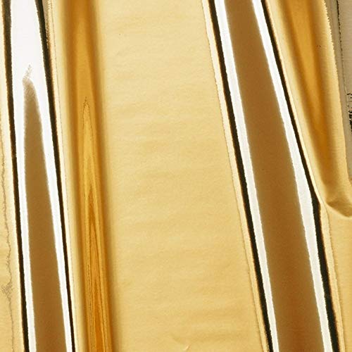 d-c-fix Klebefolie Metallic Hochglanz gold selbstklebende Folie wasserdicht realistische Deko für Möbel, Tisch, Schrank, Tür, Küchenfronten Möbelfolie Dekofolie Tapete 45 cm x 1,5 m von d-c-fix