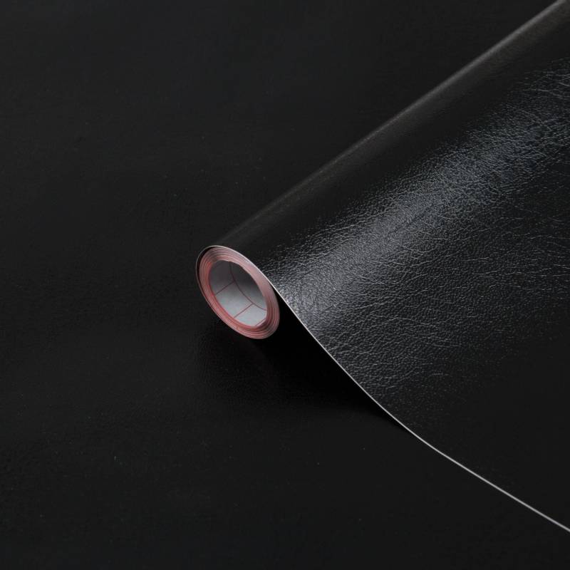 d-c-fix Selbstklebefolie Leder Uni Schwarz geprägt 45cm x 2m von d-c-fix