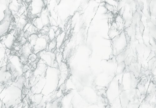 d-c-fix Klebefolie Marmor-Optik Marmi grau selbstklebende Folie wasserdicht realistische Deko für Möbel, Tisch, Schrank, Tür, Küchenfronten Möbelfolie Dekofolie Tapete 45 cm x 2 m von d-c-fix