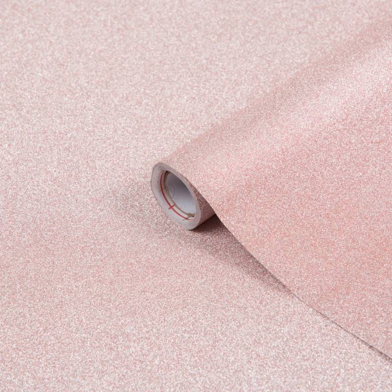 d-c-fix Selbstklebefolie Metallic Glitter rosegold 45 cm x 1,5 m von d-c-fix