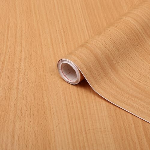 d-c-fix Möbel-Klebefolie Rotbuche Holz-Optik 90 cm x 2,1 m - Möbelfolie selbstklebende Deko-Folie für Küche, Schrank, Tisch-Folie Schrankfolie Holzfolie Türfolie Türtapete Tür Buche rot-braun d-c-fix Möbel-Klebefolie Rotbuche Holz-Optik 90 cm x 2,1 m - Möbelfolie selbstklebende Deko-Folie für Küche, Schrank, Tisch-Folie Schrankfolie Holzfolie Türfolie Türtapete Tür Buche rot-braun von d-c-fix