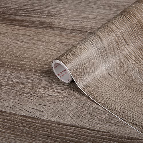 d-c-fix Klebefolie Sonoma Eiche trüffel Holz-Optik selbstklebende Folie wasserdicht realistische Deko für Möbel, Tisch, Schrank, Tür, Küchenfronten Möbelfolie Dekofolie Tapete 45 cm x 15 m von d-c-fix