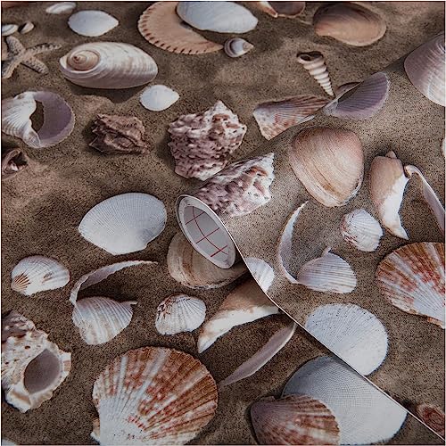 d-c-fix Möbel-Klebefolie Venus Muscheln Motiv 45 cm x 1,5 m - Möbelfolie selbstklebende Deko-Folie Schrank Küche Bad Dekorfolie wasserfest Strand Meer von d-c-fix