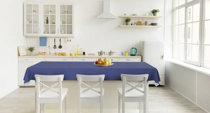 d-c-fix Tischdecke Deep Blue Ø 140 cm von d-c-fix