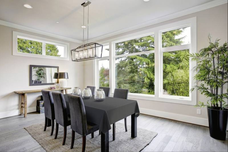 d-c-fix Tischdecke Steel Gray 150 x 220 cm von d-c-fix